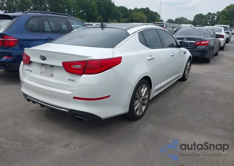 2015 Kia Optima Sxl Turbo из США, поврежденный, VIN 5XXGR4A64FG439367